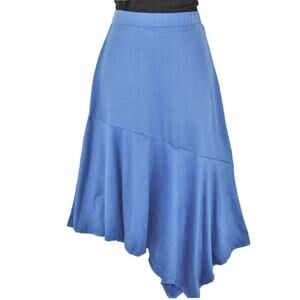 NWT URBAN ROSE Juniors Asymmetrical Ruffle Hem Midi Skirt